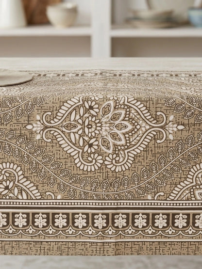 Croff Jaipuri Printed Cotton King Size Bedsheet 93X108